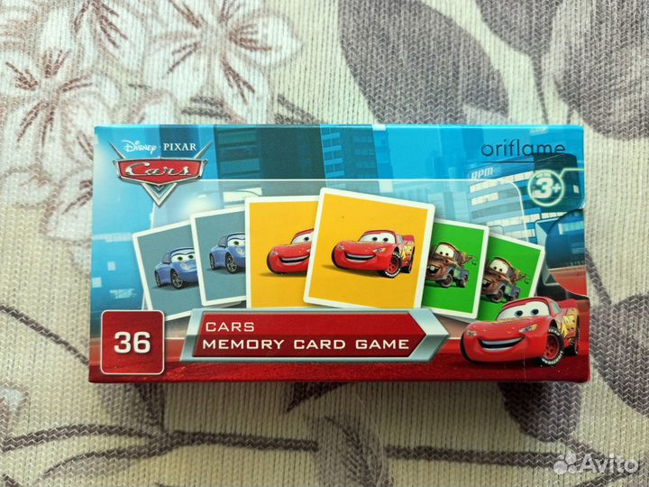 Настольная игра Memory Cars Game