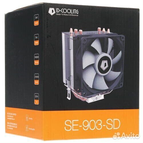 Новый башенный кулер ID-Cooling 92mm/3pin/130W