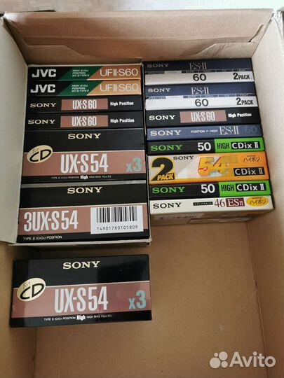 Продам кассеты Sony JVC