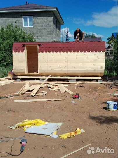 Баня квадро в наличии