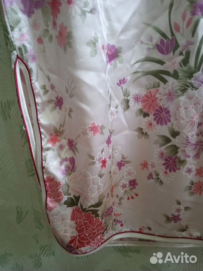 Платье шёлк в японском стиле