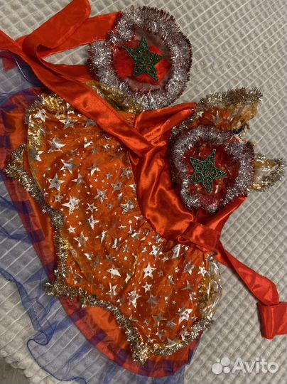 Новогодний костюм для девочки Звездочка