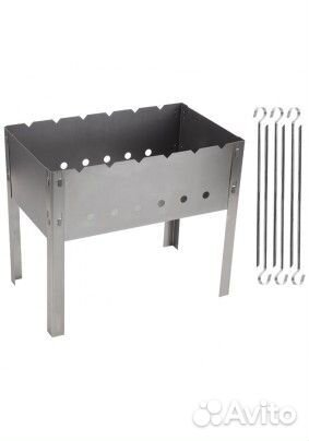 Мангал разборный сталь