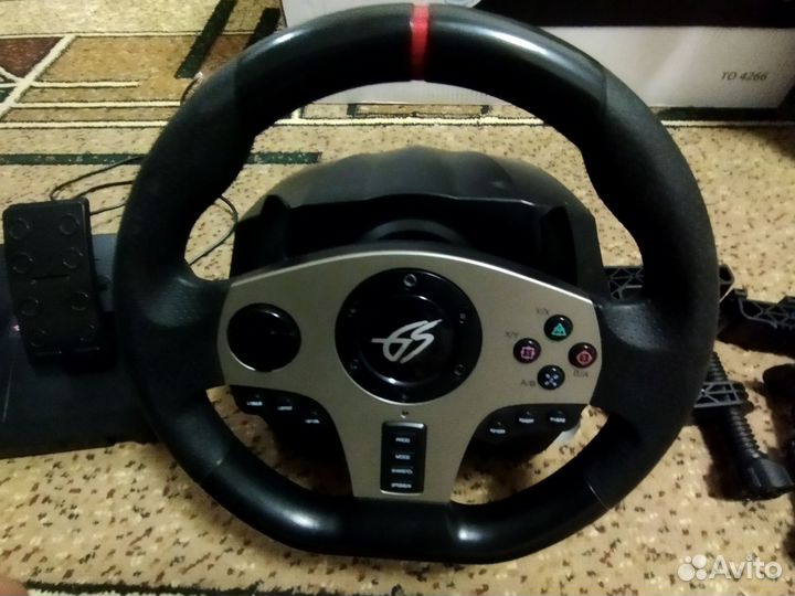 Игровой руль dexp wheelman pro