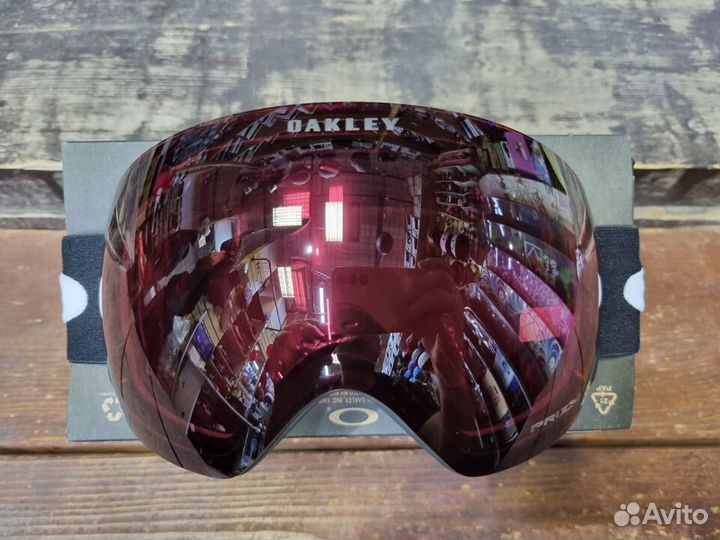 Очки маска горнолыжные Oakley Flight Deck L New