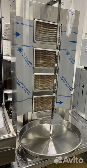 Гриль для шавермы газовый