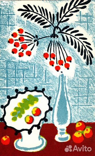 Эстамп Ведерников А.С. 