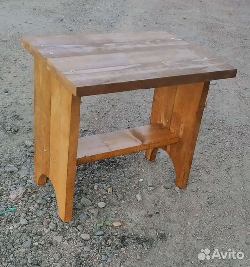 Деревянная Скамейка, табурет