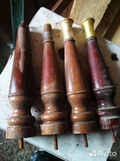 Ножки для мебели дерево, разные