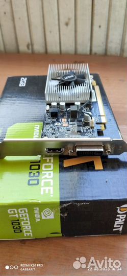 Видеокарта Palit GeForce GT 1030