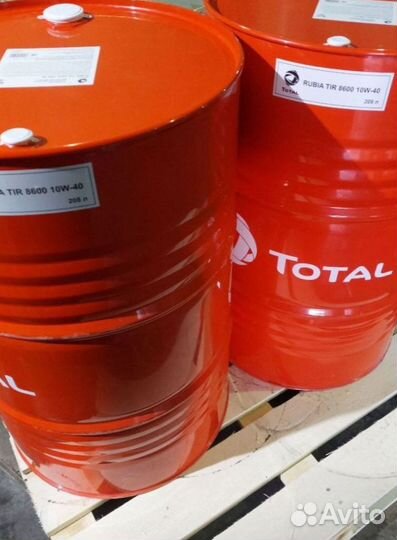 Моторное масло Total rubia TIR 7400 15W40 в бочках