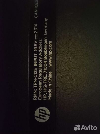Ноутбук HP