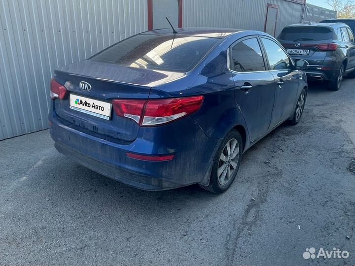 Kia Rio 1.6 AT, 2015, 102 231 км