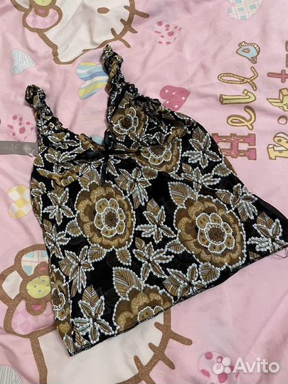 Топ-майка y2k,anime S