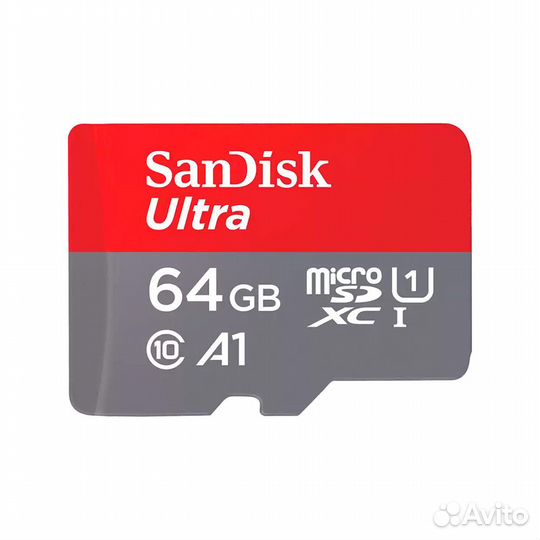Карта памяти SanDisk Ultra microsdhc 64GB 100MB/s