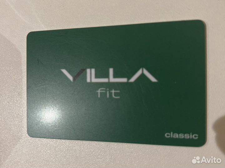 Клубная карта фитнес Villa Fit