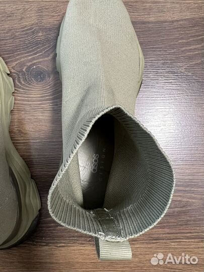 Кроссовки мужские трикотажные