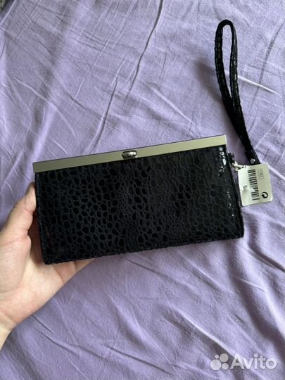 Женский кожаный клатч. Новый