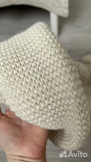 Комплект шапка, шарф, варежки zara