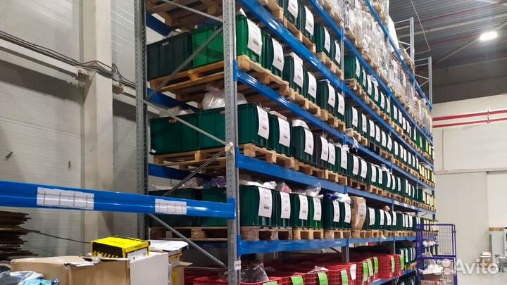 Стеллажи металлические складские