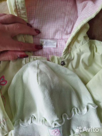 Куртки для девочки 86