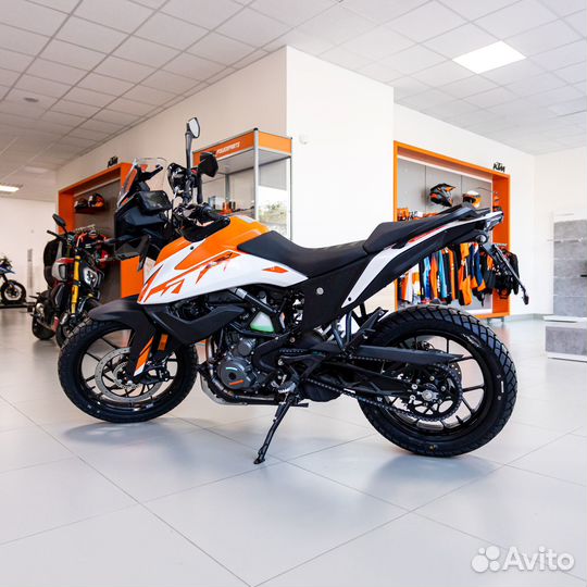 KTM 250 Adventure orange