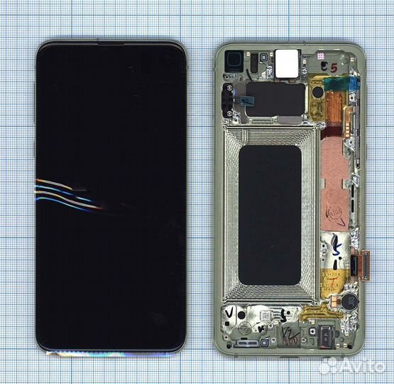 Модуль для Samsung Galaxy S10e SM-G970F/DS желтый