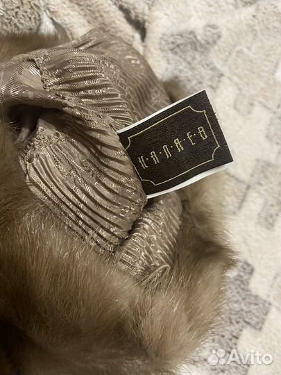Шапка норковая женская