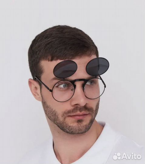 Солнцезащитные очки поднимающиеся двойные стекла