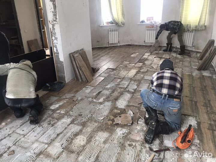 Демонтаж любой сложности, домов, строений