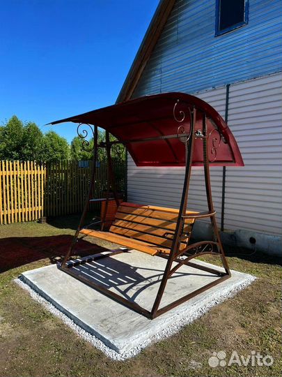Качели садовые