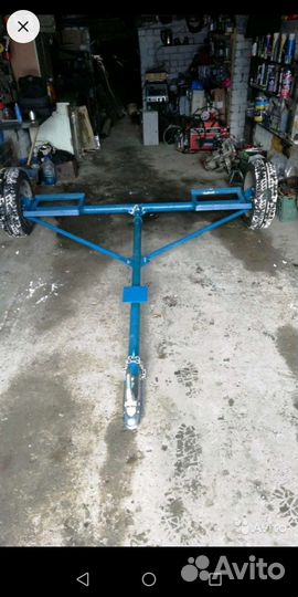 Подкатной прицеп эвакуатор