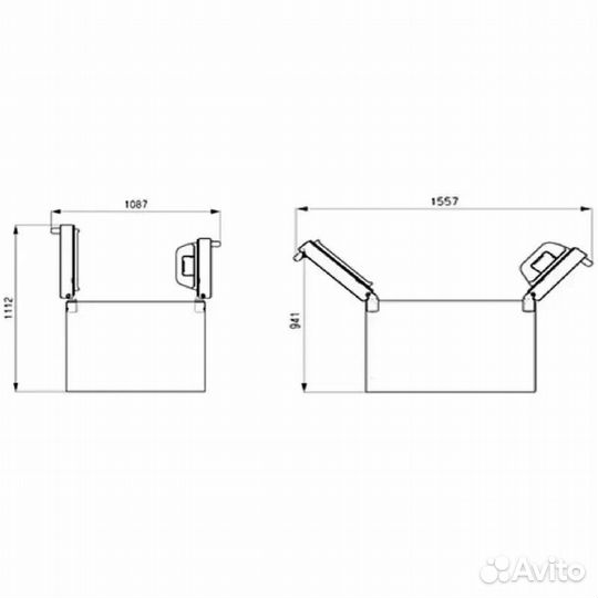 Холодильник Korting knfs 91797 GN черное стекло