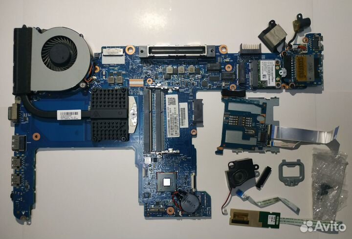 Мат плата в сборе с процом i5 для HP 640g1 и 650g1