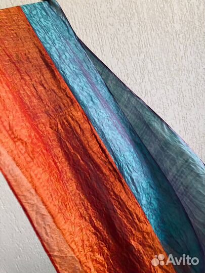 Шарф женский шелковый