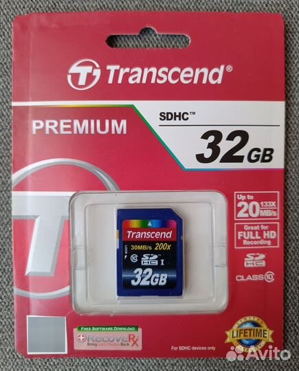 Карты памяти sdhc 32, 16, 8, 4, 2х2 GB
