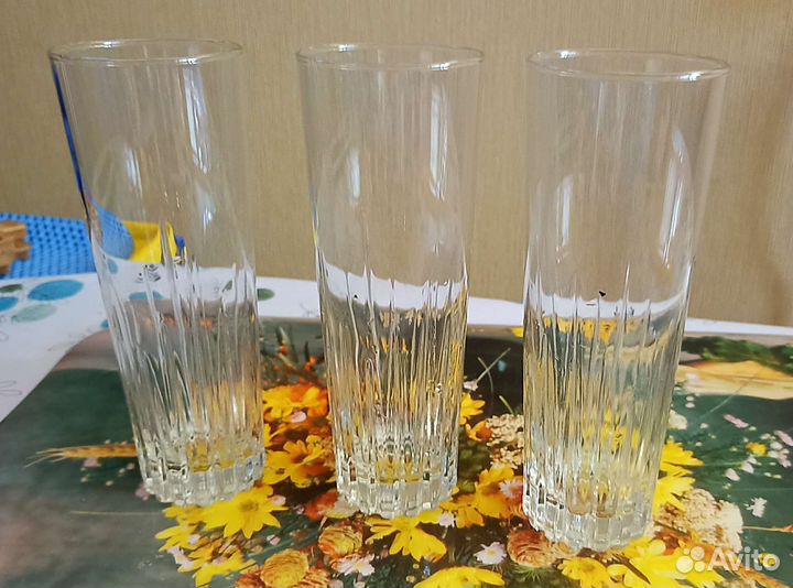 Фужеры, рюмки, бокалы, стопки хрусталь