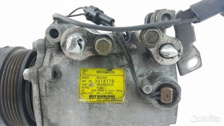 Компрессор кондиционера Mitsubishi Dingo CQ2A 4G15