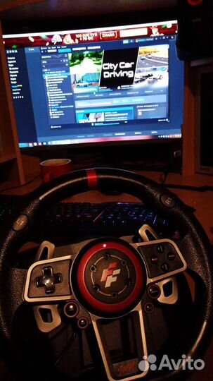 Руль, педали, кпп