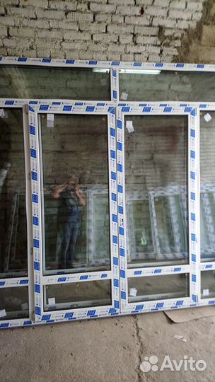 Дверной витраж