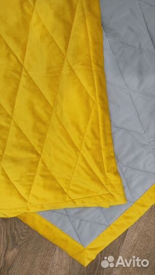 Покрывало детское стёганое бархат