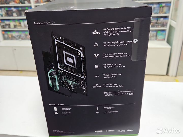 X-BOX Series X 1024gb SSD. Новый, запечатаный