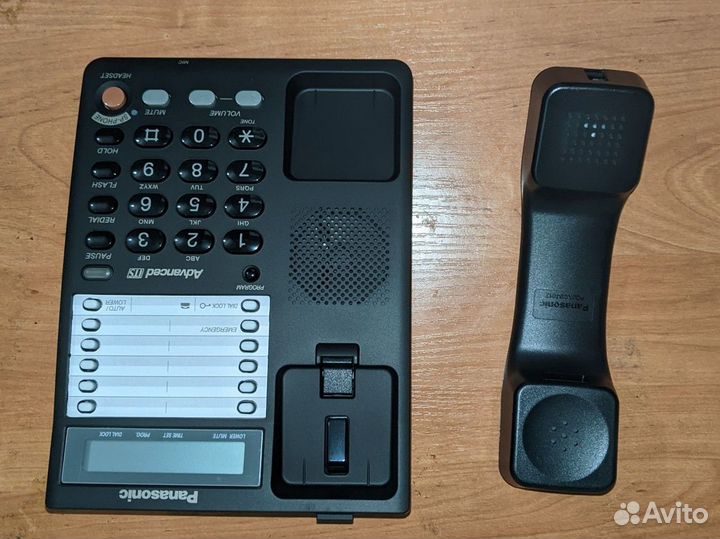 Телефон проводной Panasonic KX-TS2365RUB
