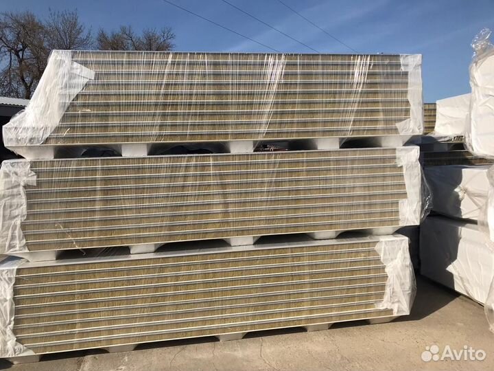 Стеновые сэндвич-панели ппс 80 мм ГОСТ 23