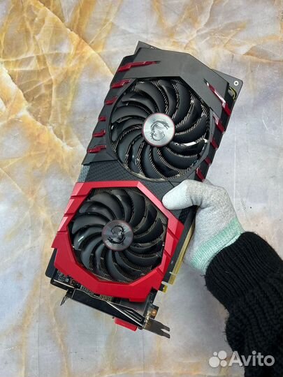 Видеокарта MSI GeForce GTX 1060 gaming X+ 6gb