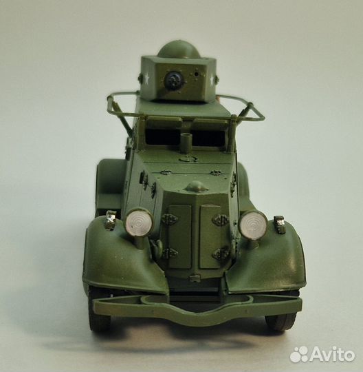 Сборная модель советского бронеавтомобиля ба-20