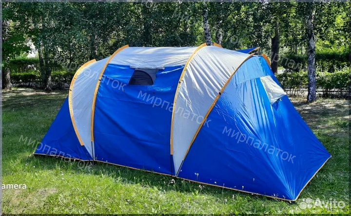 Палатка 4 местная с тамбуром