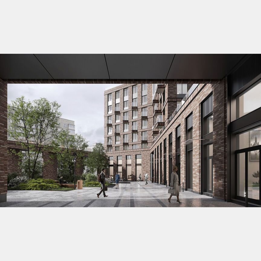 2-к. квартира, 60,5 м², 17/52 эт.