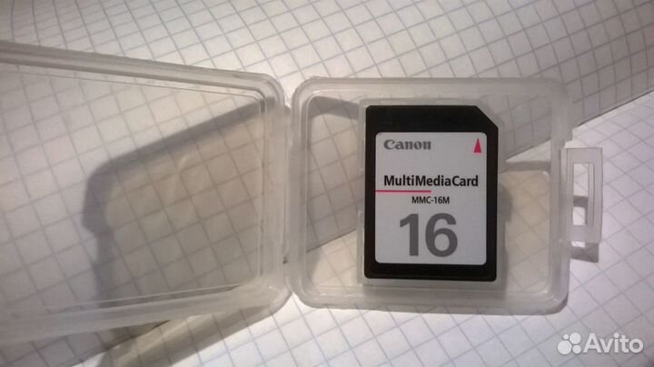 Карта памяти Sd Canon mmc-16m