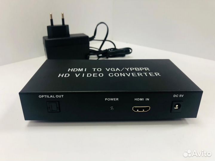 Rexant-Конвертер hdmi на YPbPr/VGA + 2 RCA